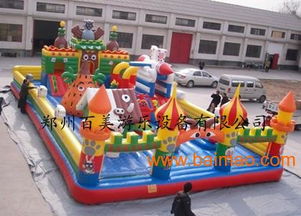 卡通小屋大型充氣城堡與兒童滑梯城堡 價格、生產廠家及選購指南